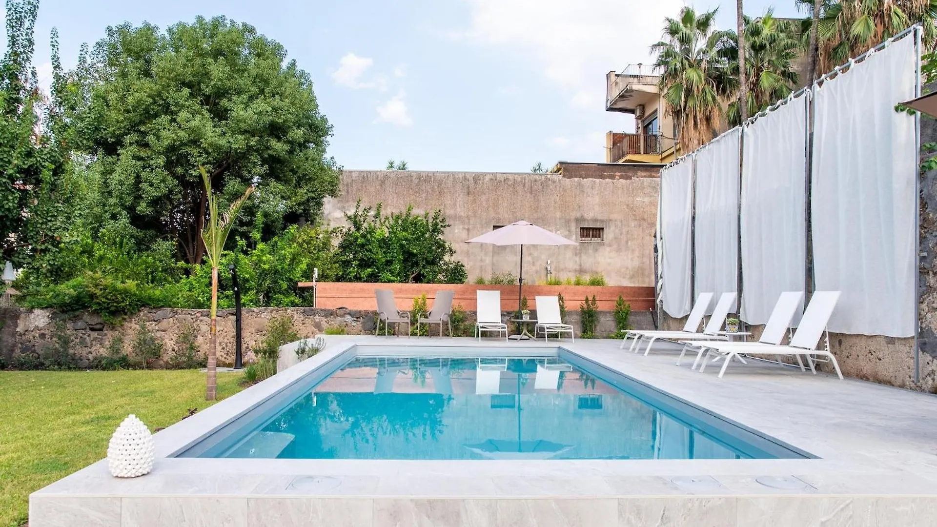Luxurious Apartment With Pool In Giarre Itálie